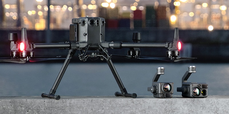DJI Matrice 350 RTK avec nacelles
